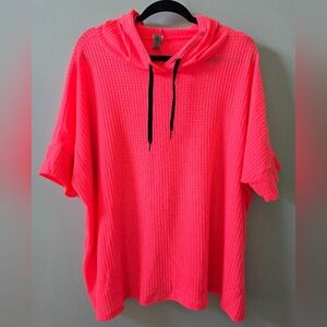Honeyme Neon Pink Hooded Top